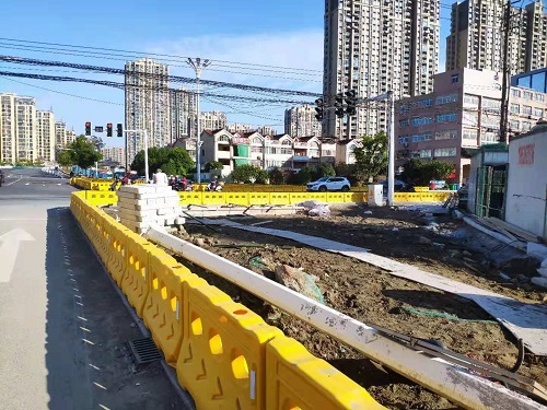 大庆路施工